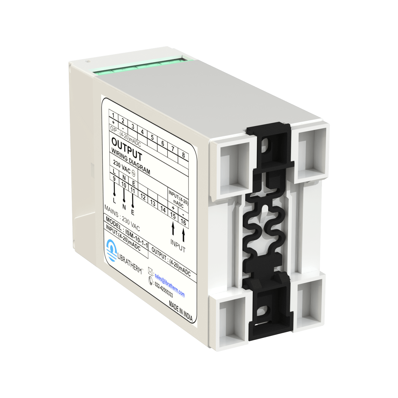 Signal Isolator DC to DC Signal – ISM-10-1-1 (L) – Libratherm 