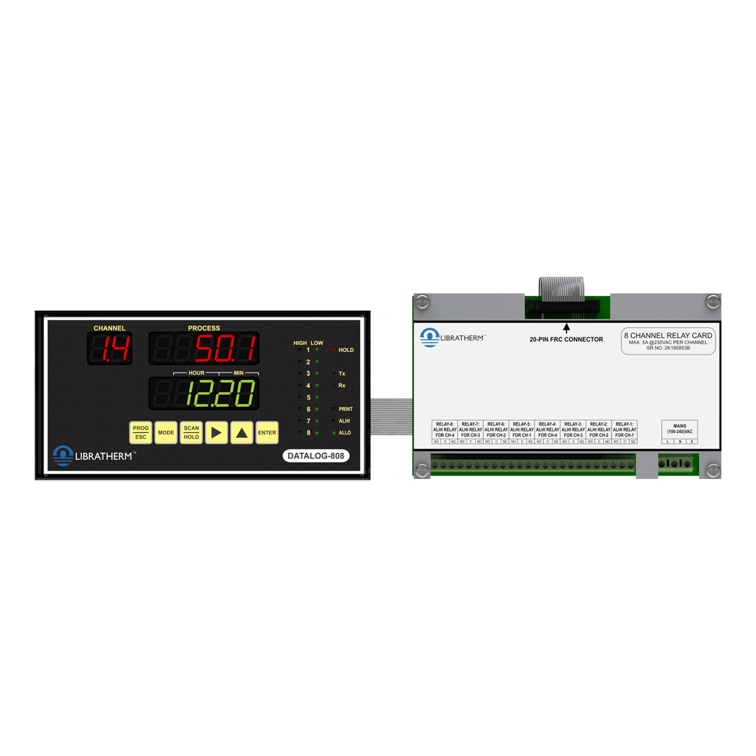 Temperature Data Logger – DATALOG-808 – Libratherm Instruments