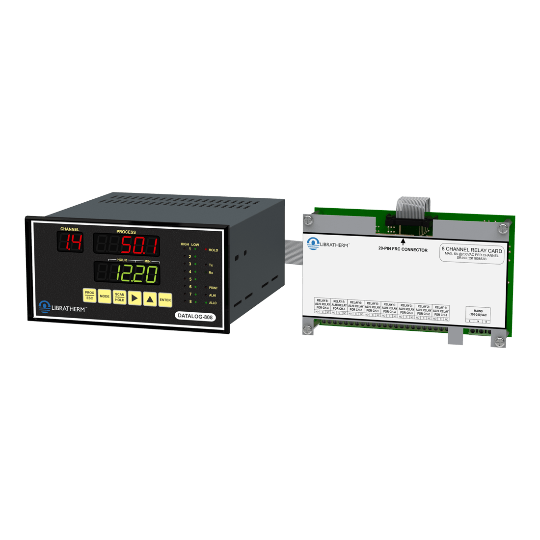 Temperature Data Logger – DATALOG-808 – Libratherm Instruments